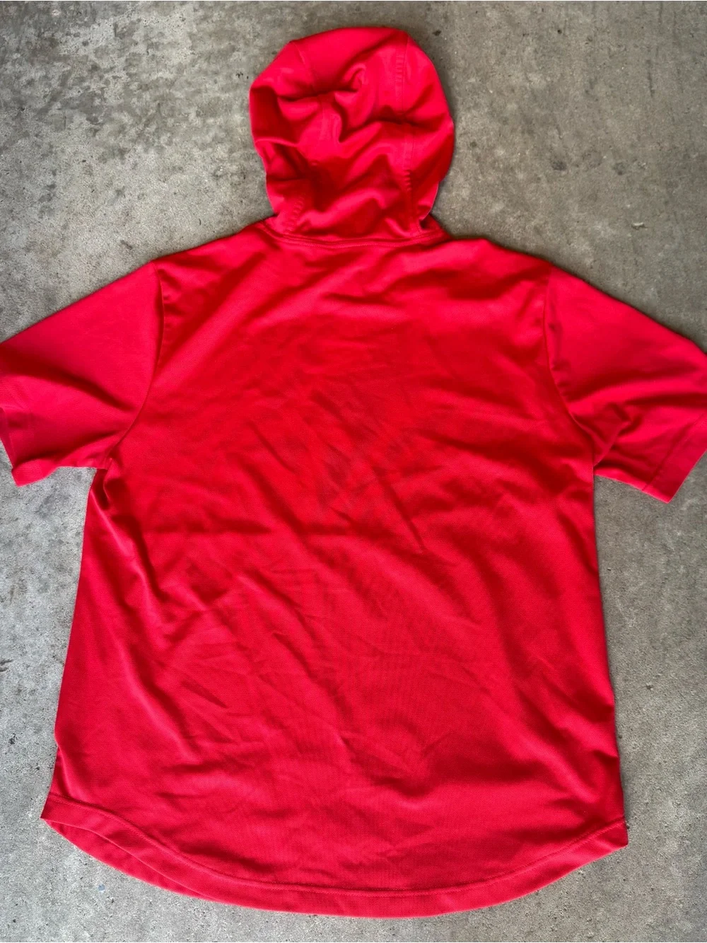 Nike Red St. Louis Cardinals Short-Sleeve Hooded Pullover
